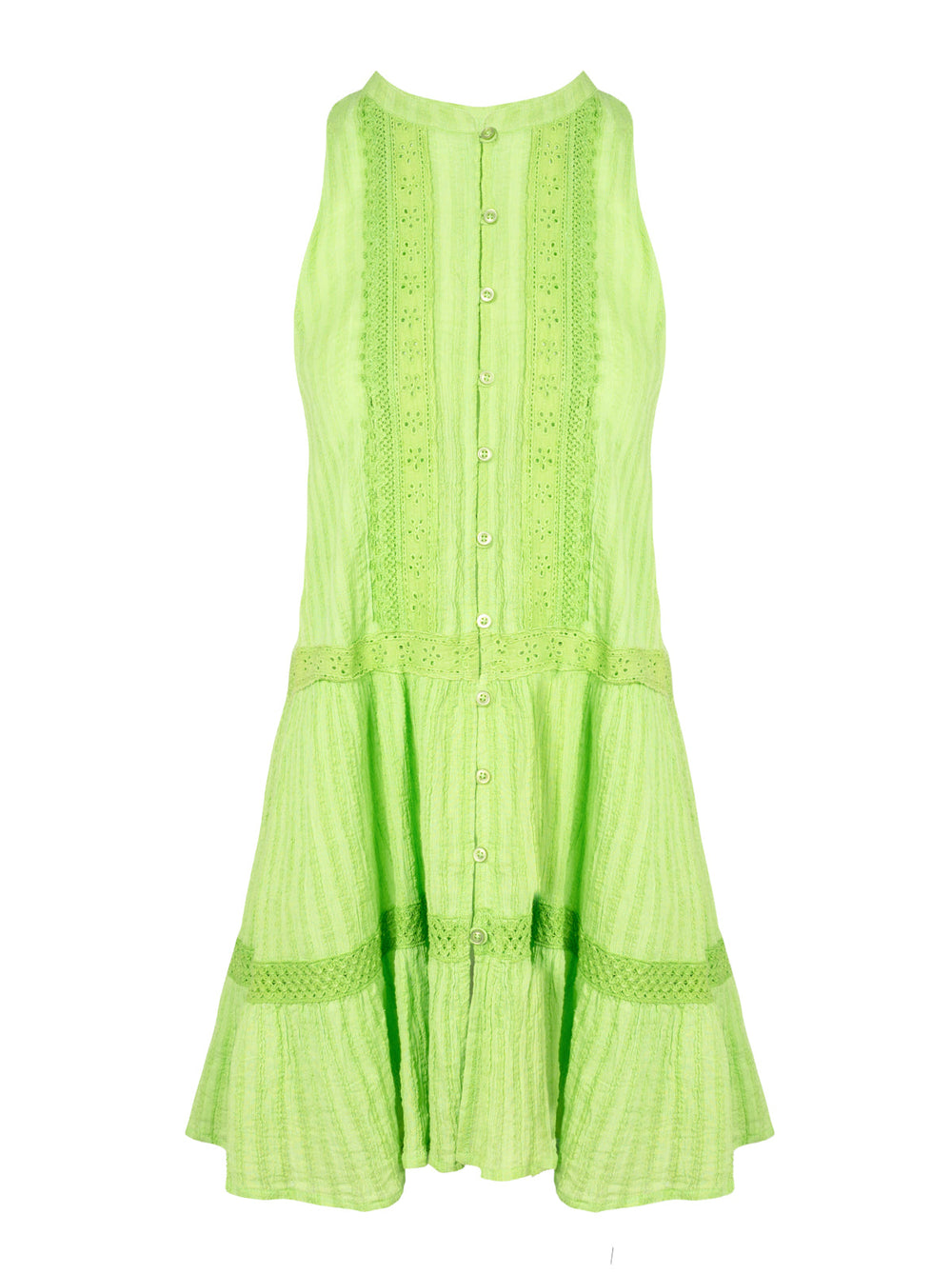 Women Boho Jacquard Cover Up - Lime | Jessica Simpson