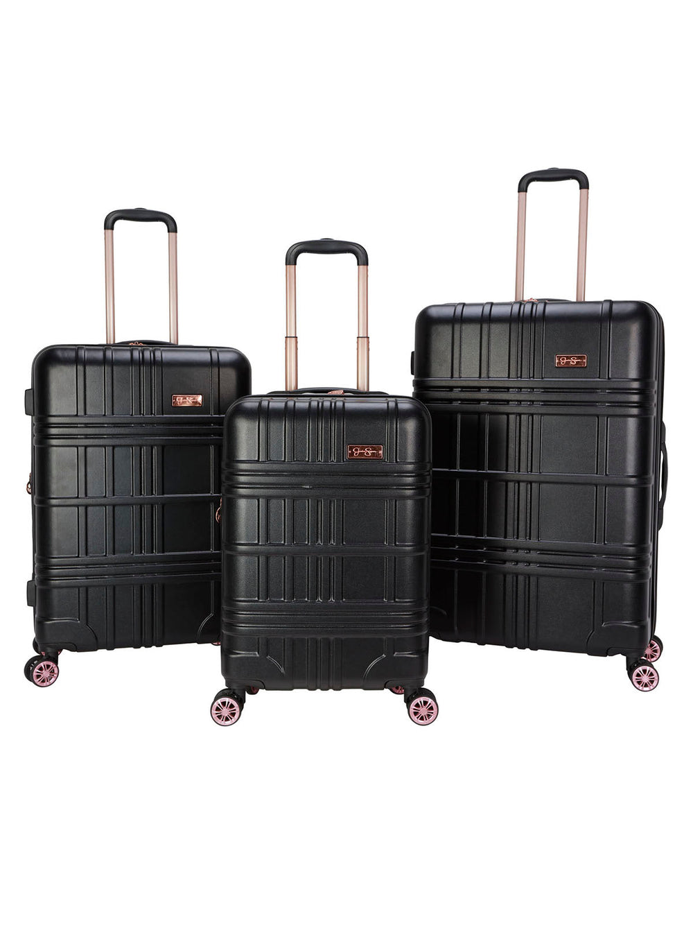Home Jewel Plaid Luggage Collection - Black | Jessica Simpson
