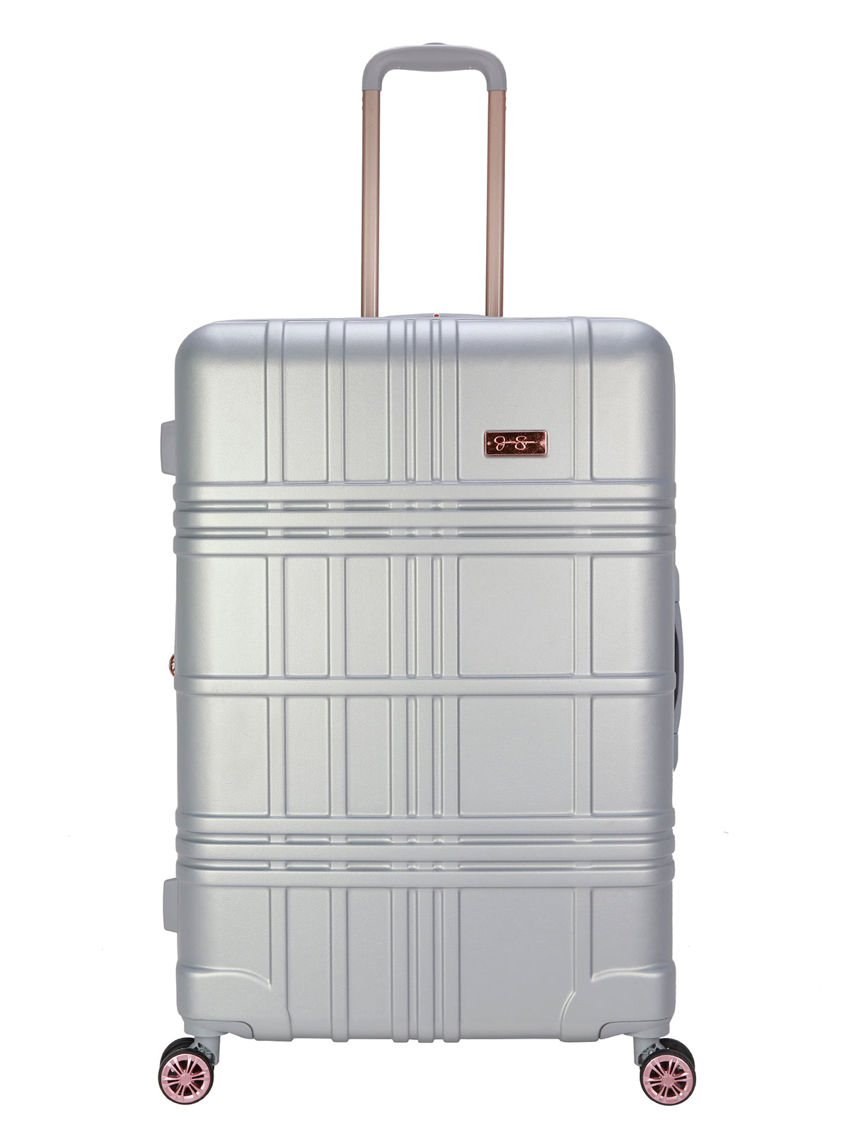 Home Jewel Plaid Luggage Collection - Silver | Jessica Simpson