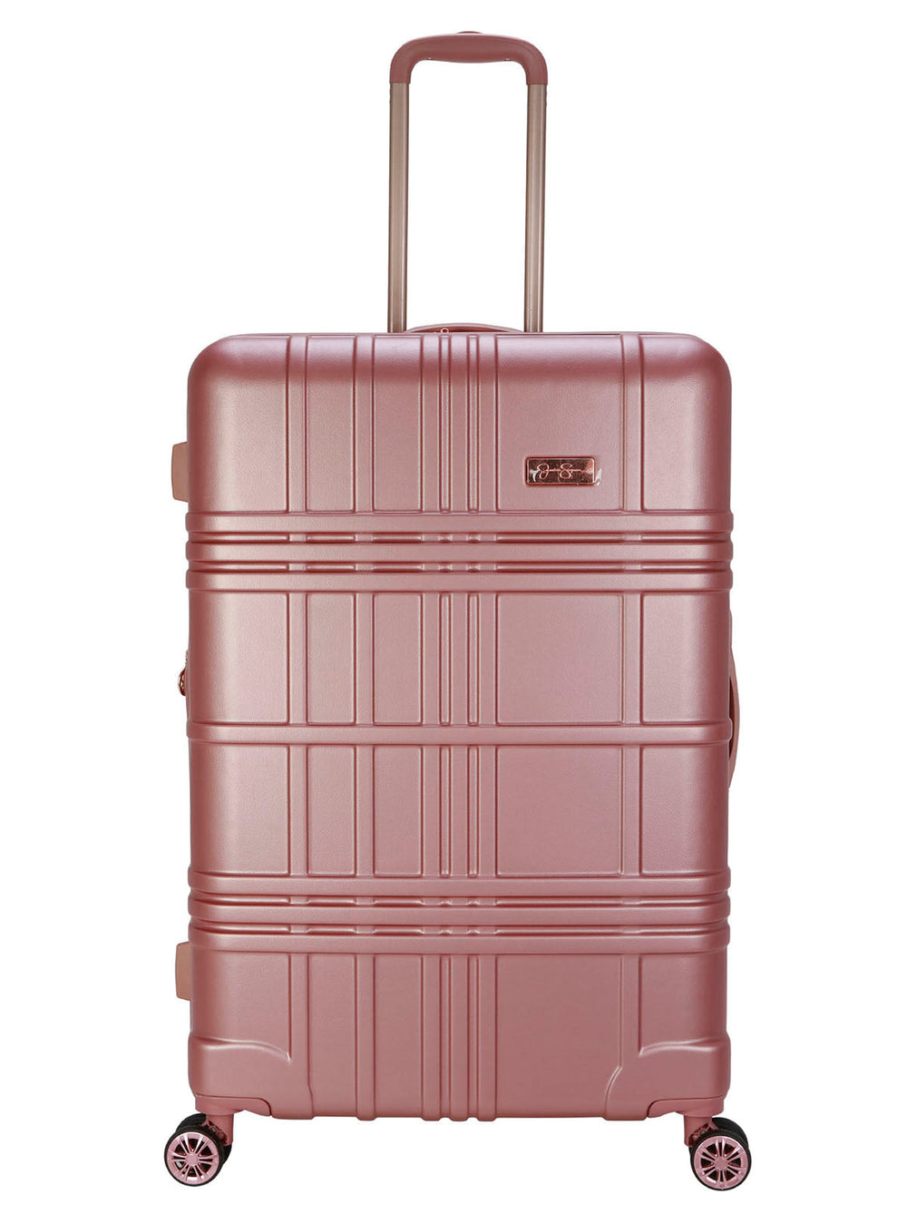 Home Jewel Plaid Luggage Collection - Rose Gold | Jessica Simpson