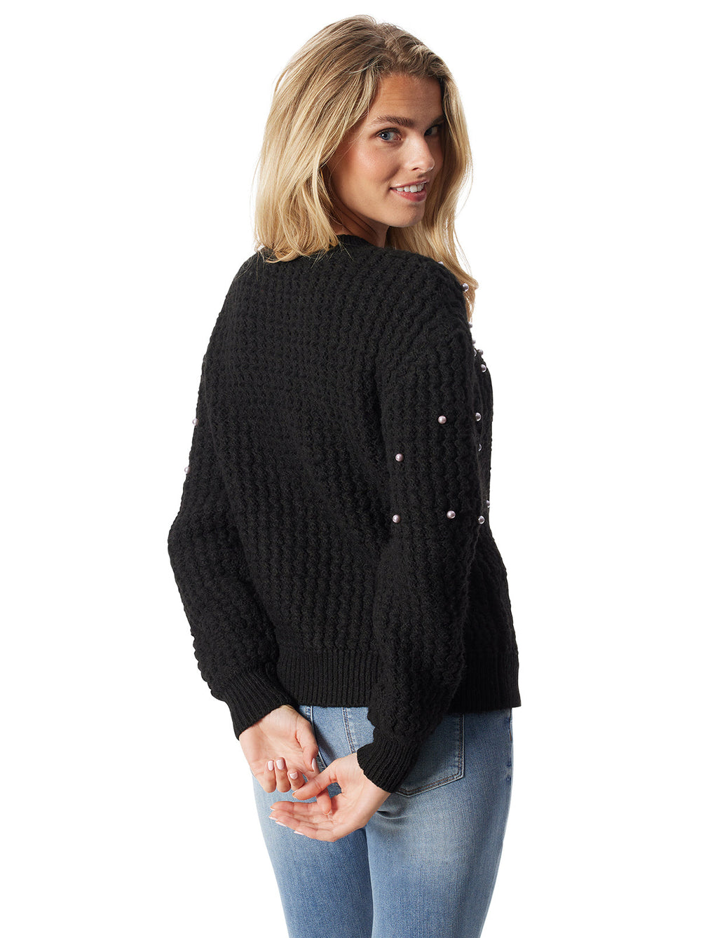 Women Kamari Sweater - Black | Jessica Simpson