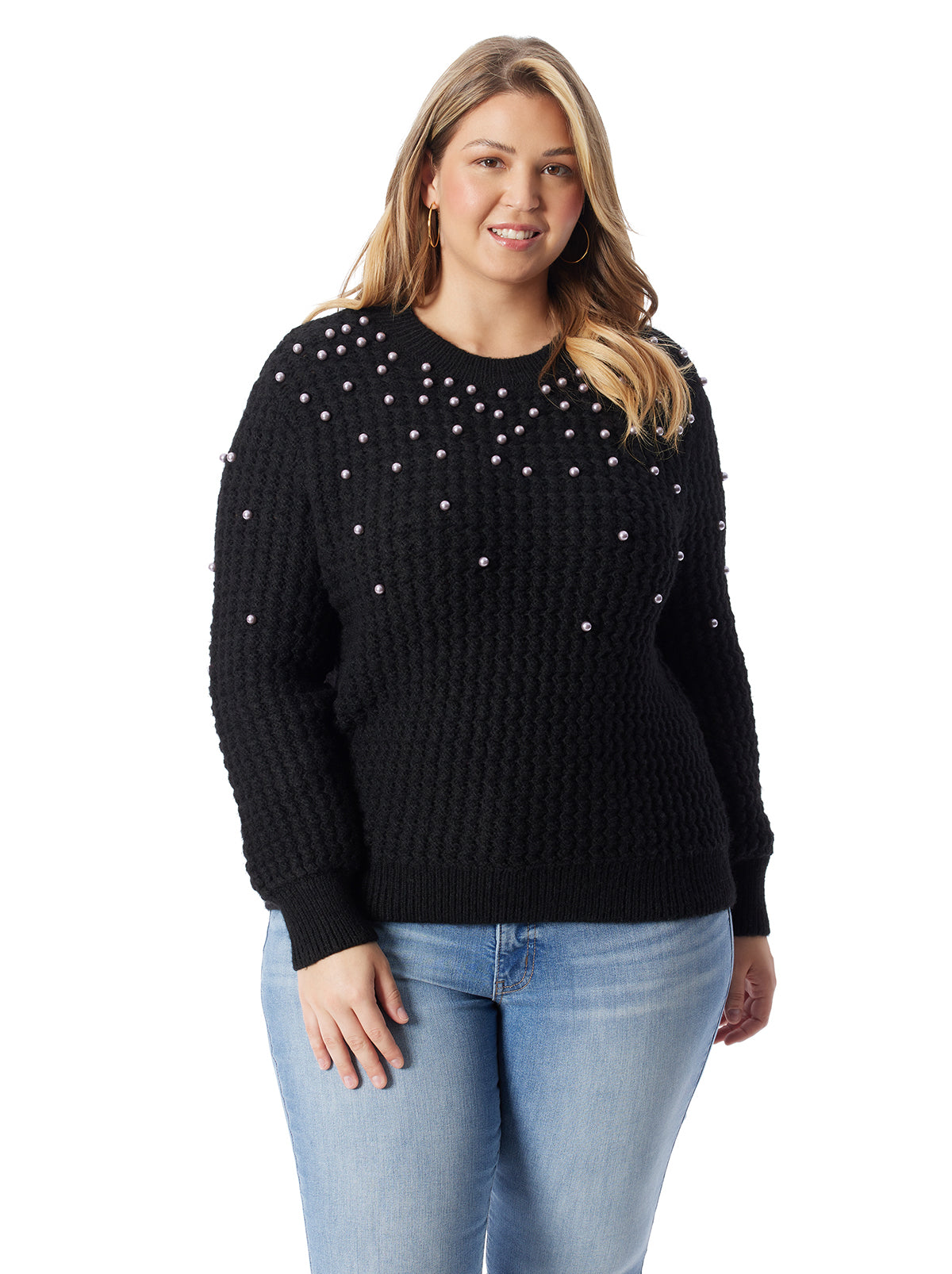 Women Kamari Sweater - Black | Jessica Simpson