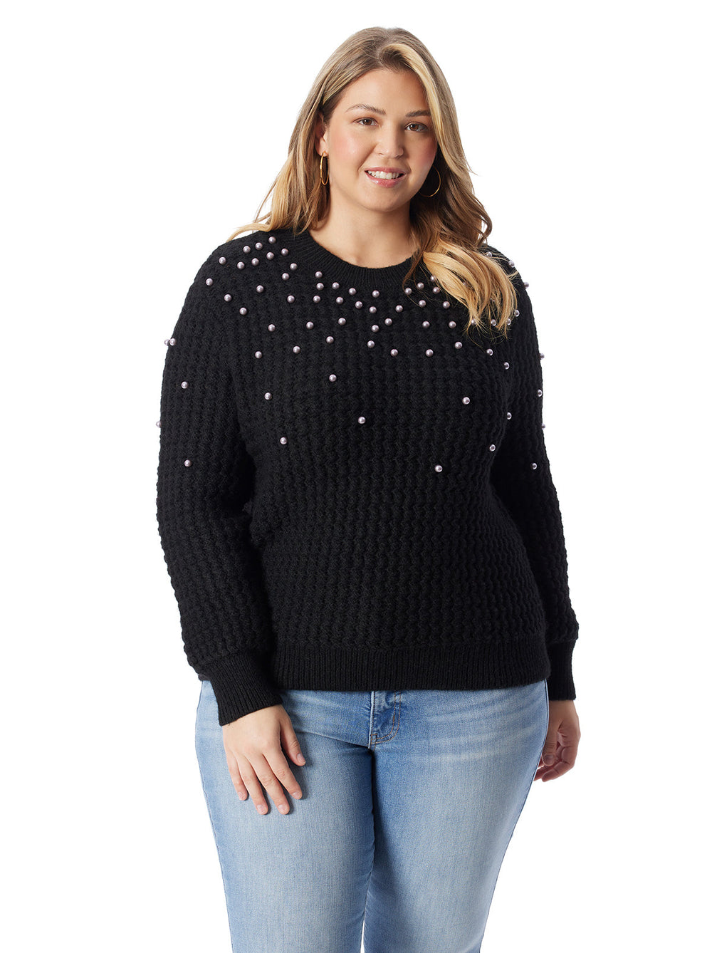 Women Kamari Sweater - Black | Jessica Simpson