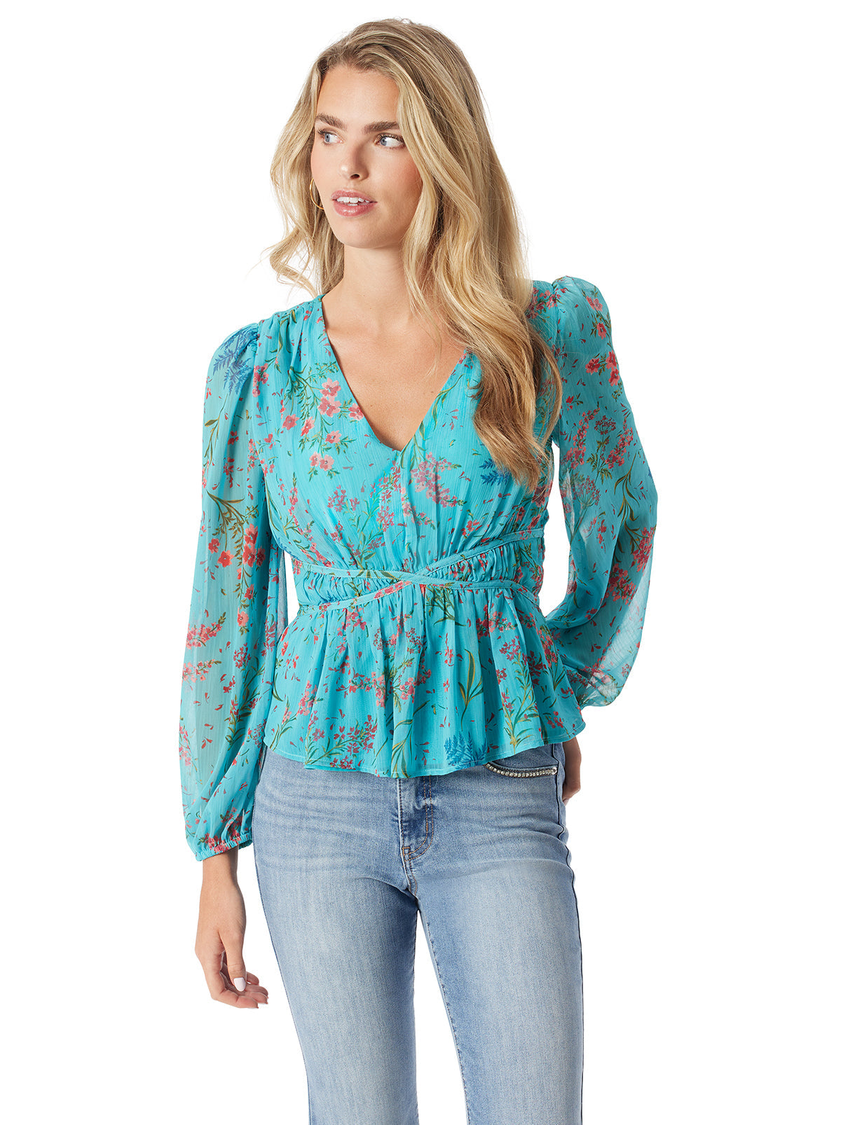 Women Marjani Top - Baltic-Field Floral | Jessica Simpson
