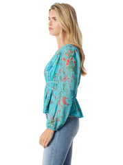Women Marjani Top - Baltic-Field Floral | Jessica Simpson