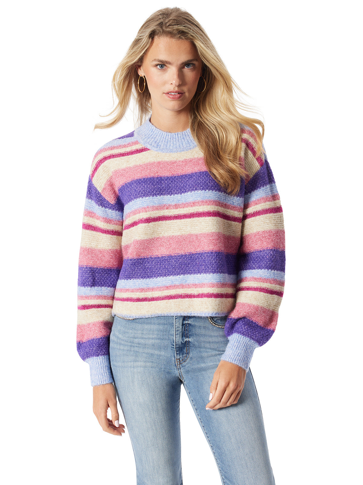 Women Portia Sweater - Baby Lavender | Jessica Simpson