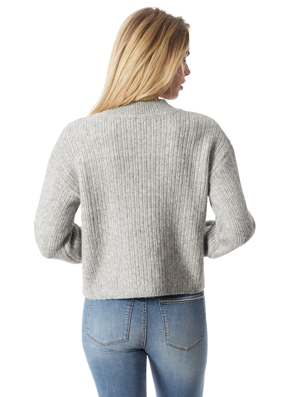 Women Portia Sweater - Heather Grey | Jessica Simpson