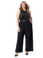 Women Una Jumpsuit - Black | Jessica Simpson