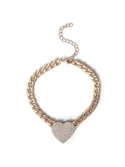 Accessories Crystal Heart Bracelet | Jessica Simpson