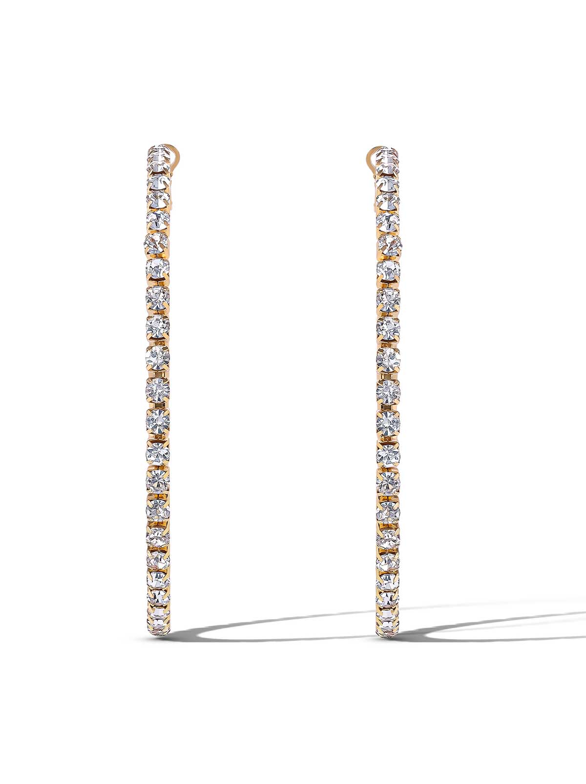 Accessories Crystal Hoop Earring | Jessica Simpson