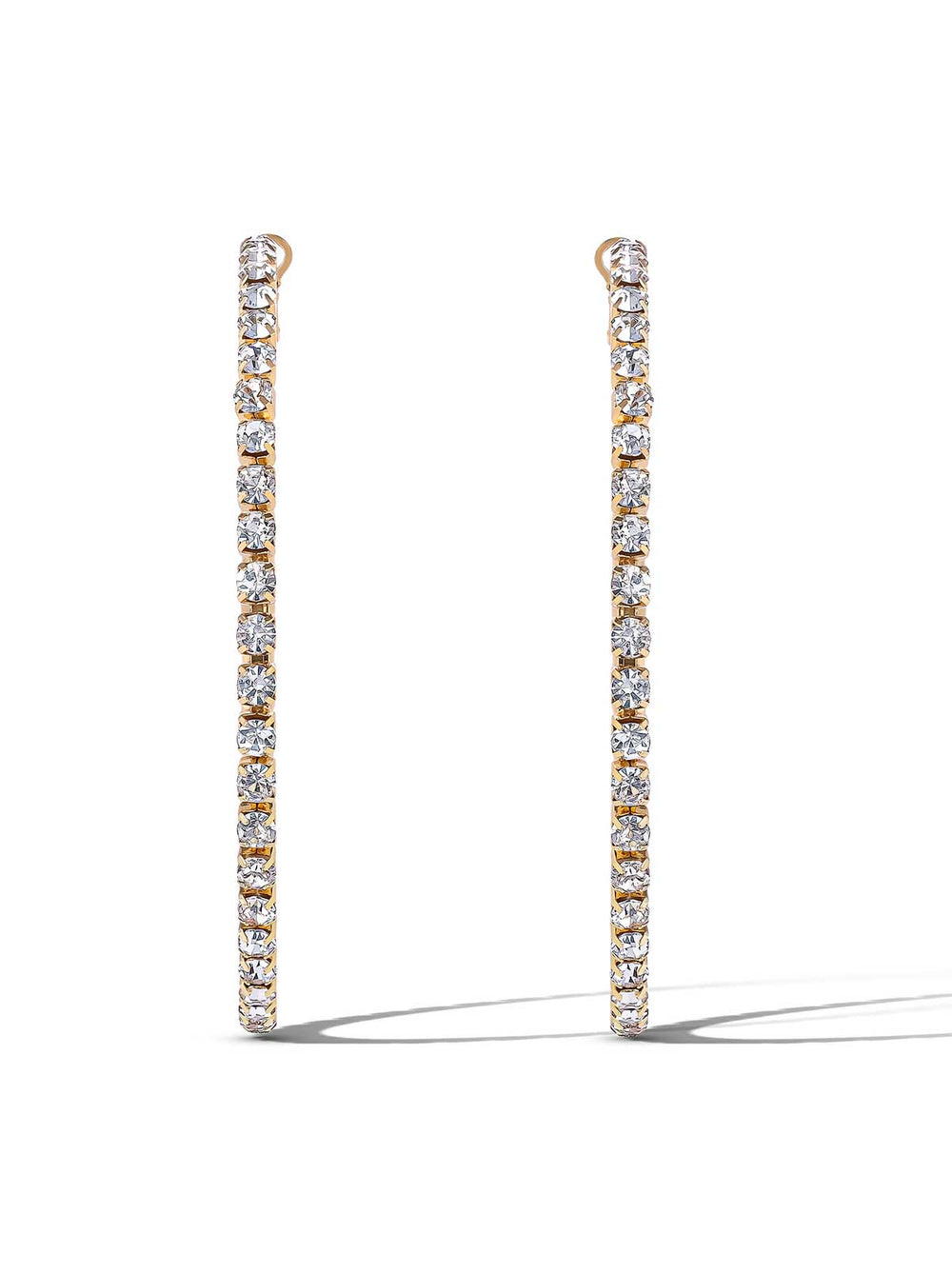 Accessories Crystal Hoop Earring | Jessica Simpson