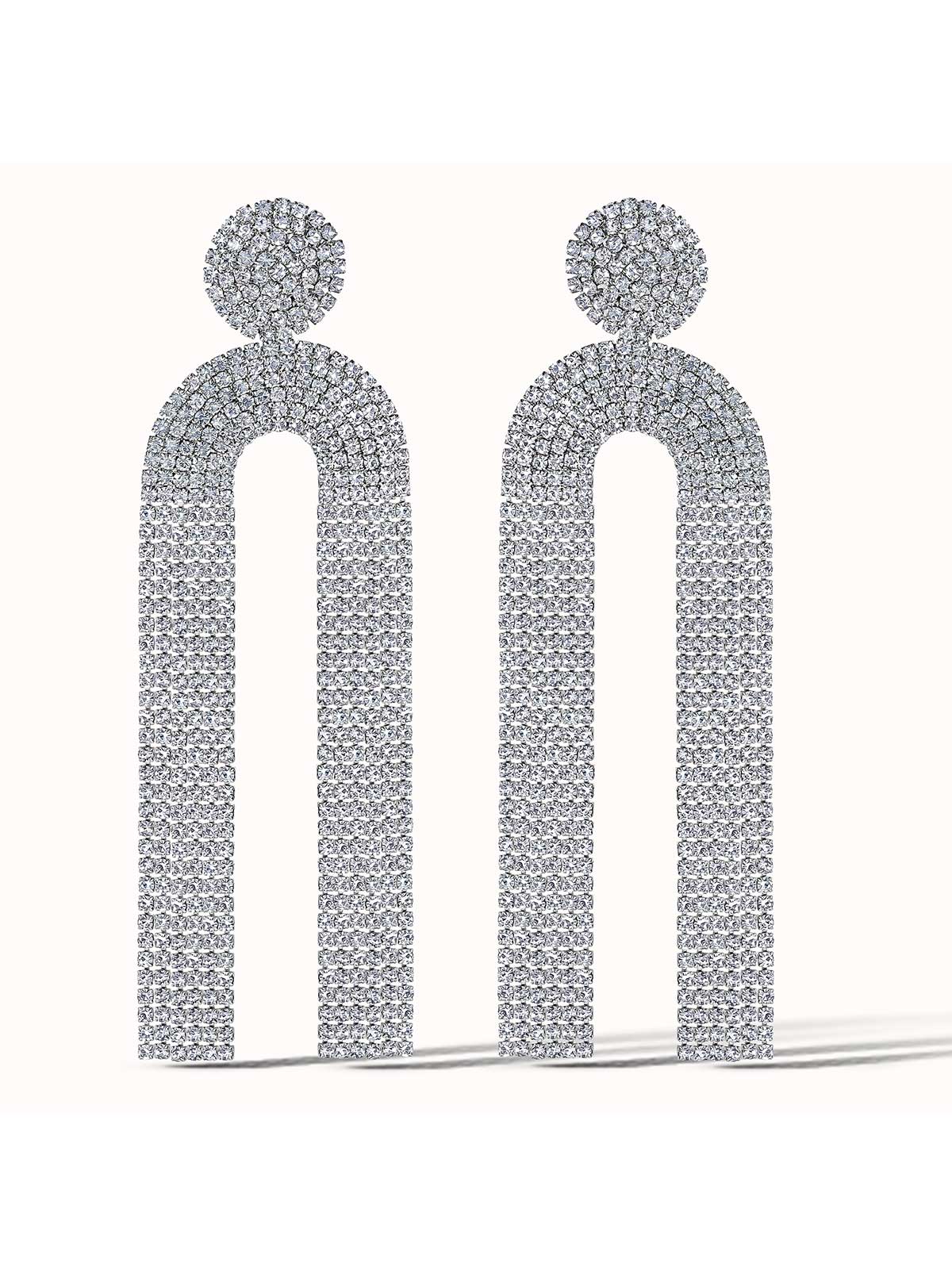 Accessories Pave Tassel Earring | Jessica Simpson