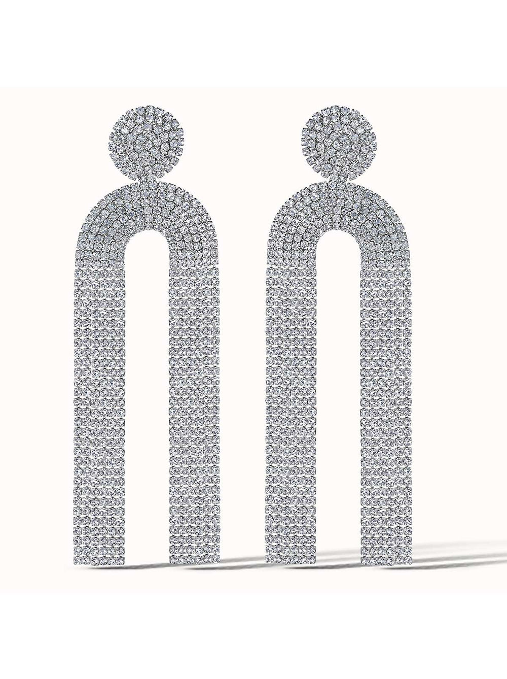 Accessories Pave Tassel Earring | Jessica Simpson