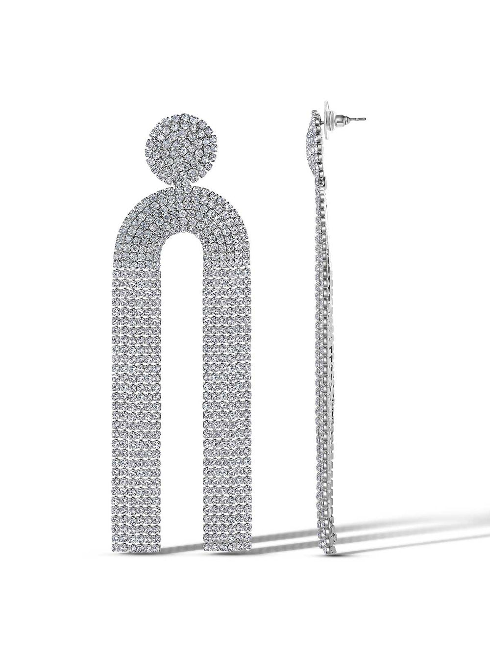 Accessories Pave Tassel Earring | Jessica Simpson