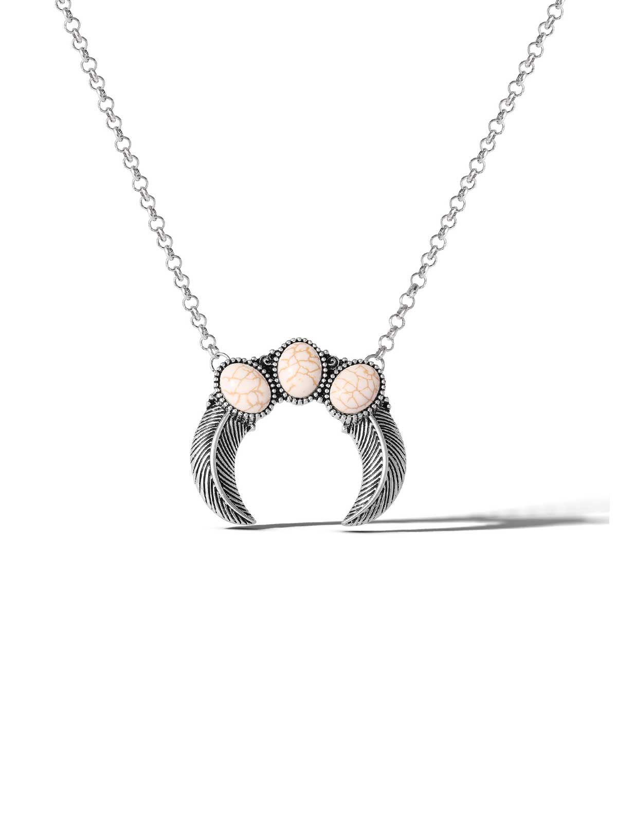Accessories Stone Horn Necklace | Jessica Simpson