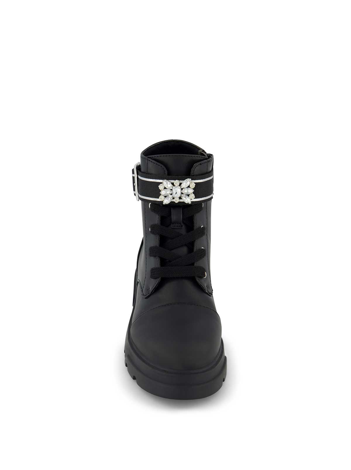 Women Little Girls' Rosa Brooch Boot - Black | Jessica Simpson