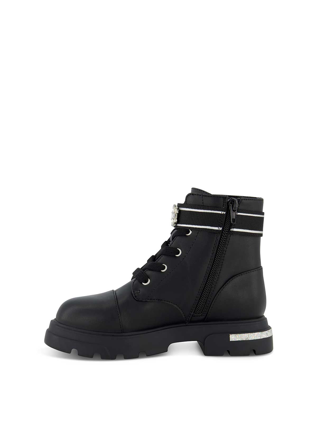 Women Little Girls' Rosa Brooch Boot - Black | Jessica Simpson