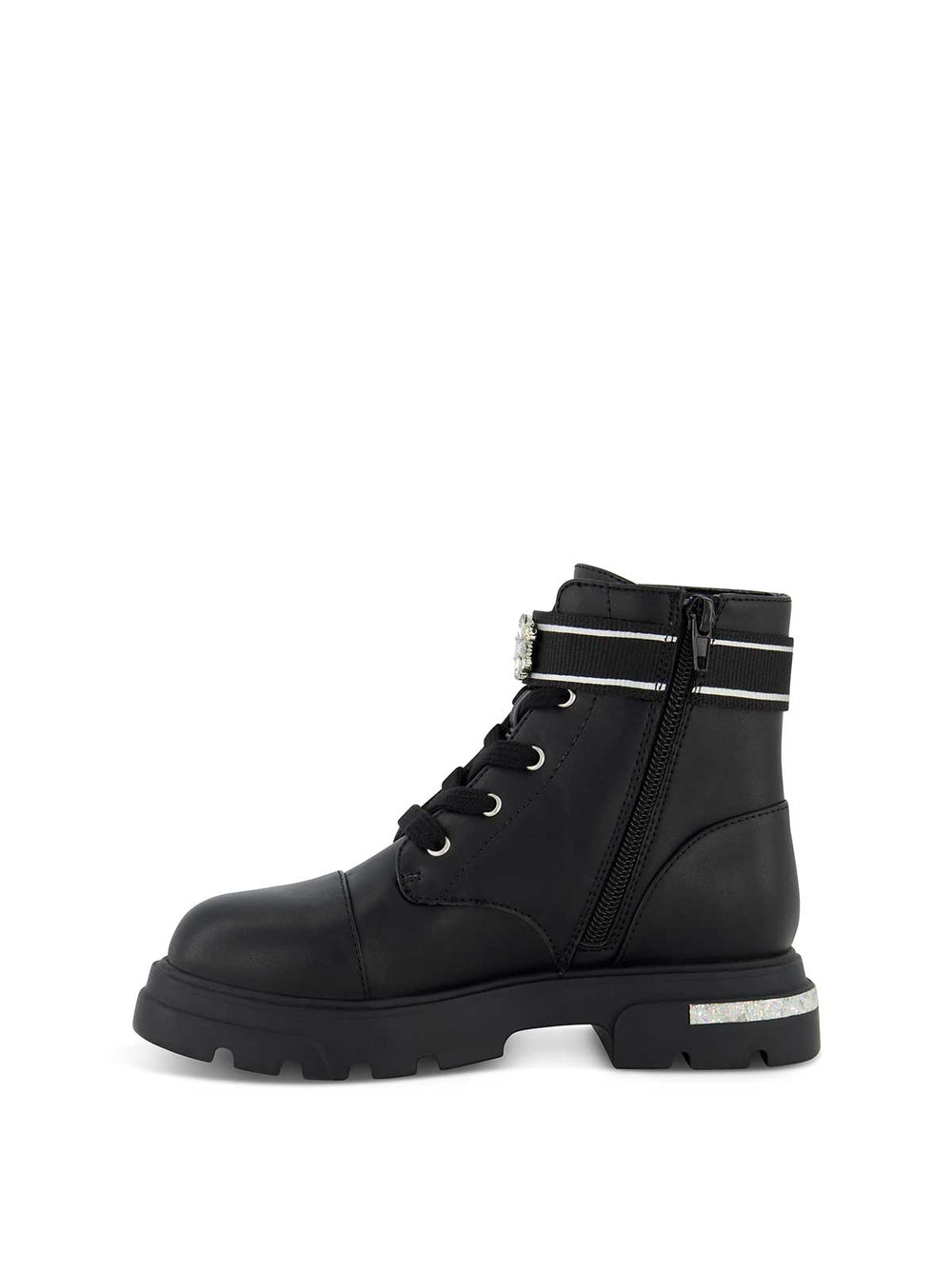 Women Little Girls' Rosa Brooch Boot - Black | Jessica Simpson