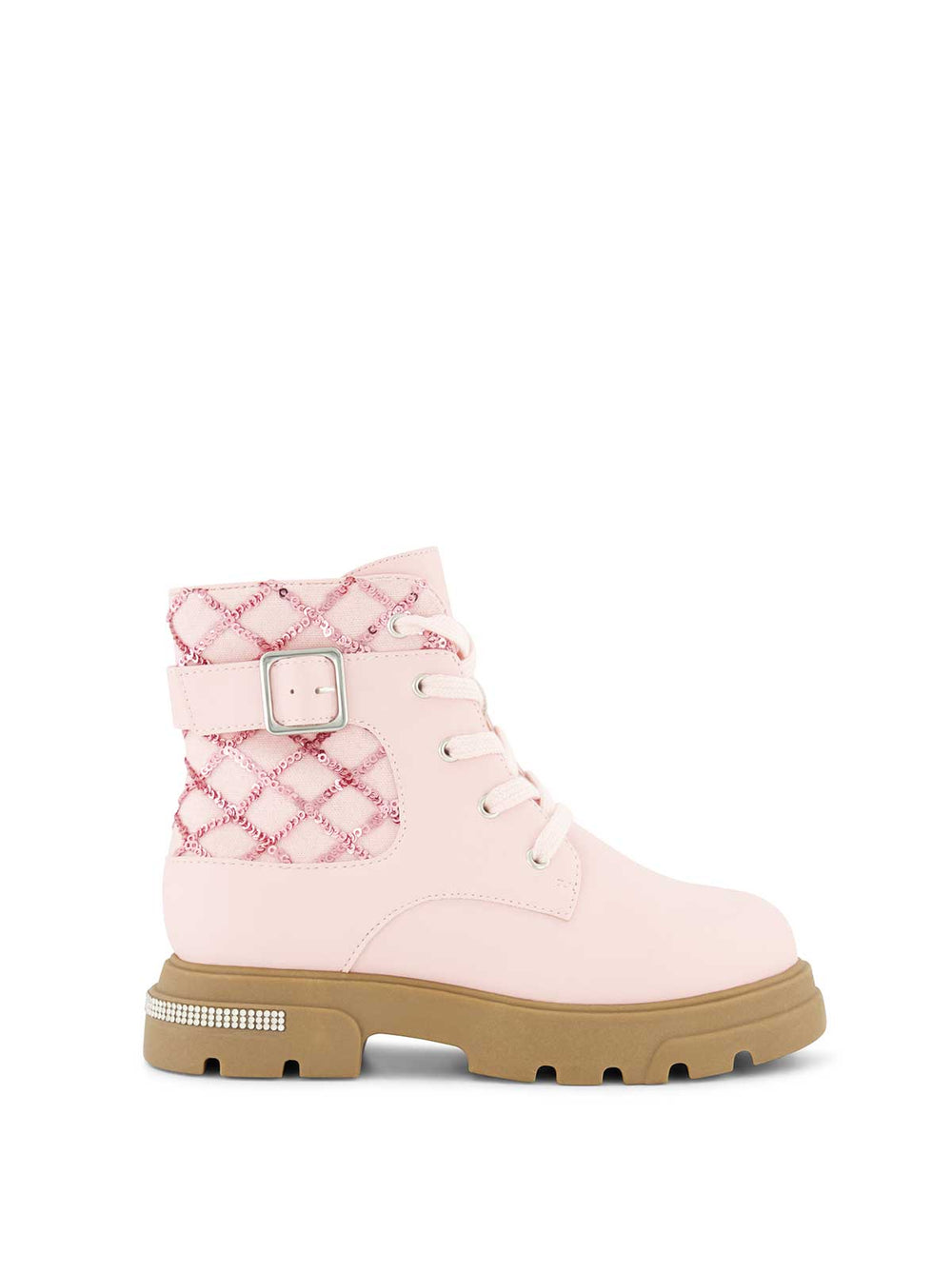 Women Little Girls' Rosa Buckle Boot - Blush | Jessica Simpson