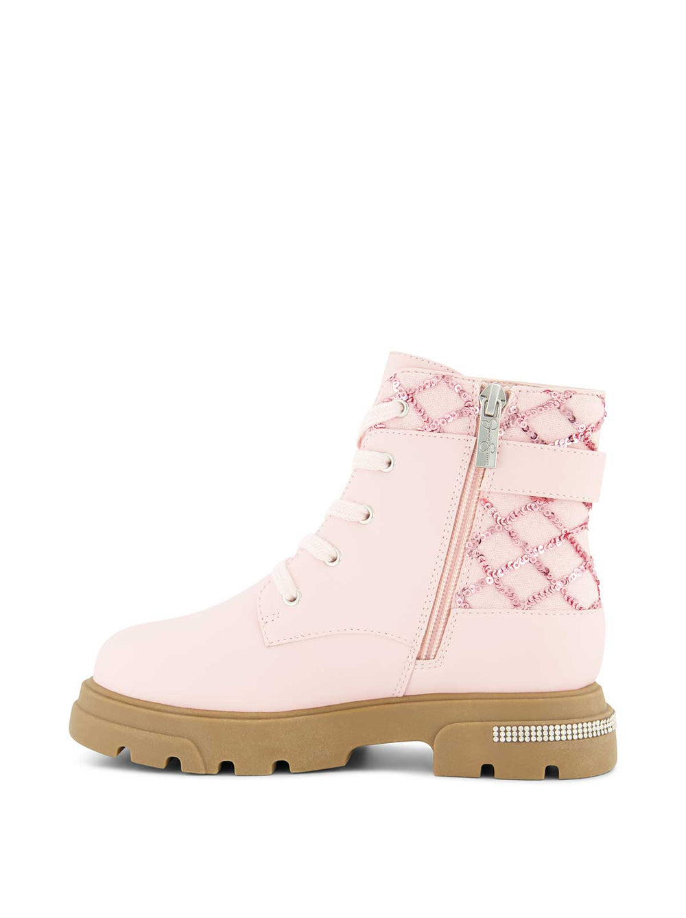 Women Little Girls' Rosa Buckle Boot - Blush | Jessica Simpson