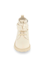 Women Toddler Daria Flower Moto Boot - Sand | Jessica Simpson