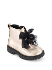 Women Toddler Daria Double Bow Boot - Champagne | Jessica Simpson