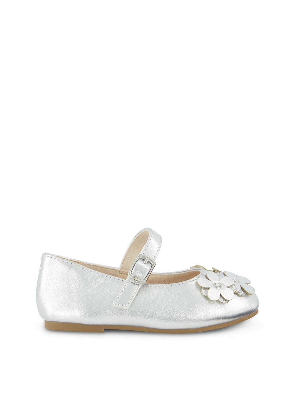 Women Toddler Amy Petal Ballet Flat - Silver | Jessica Simpson