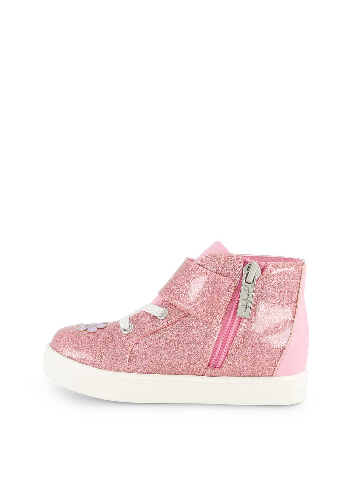 Women Toddler Gretchen Flower High Top Sneaker - Pink | Jessica Simpson