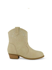 Women Little Girls' Layla Fade Western Bootie - Gold | Jessica Simpson