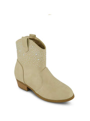 Women Little Girls' Layla Fade Western Bootie - Gold | Jessica Simpson