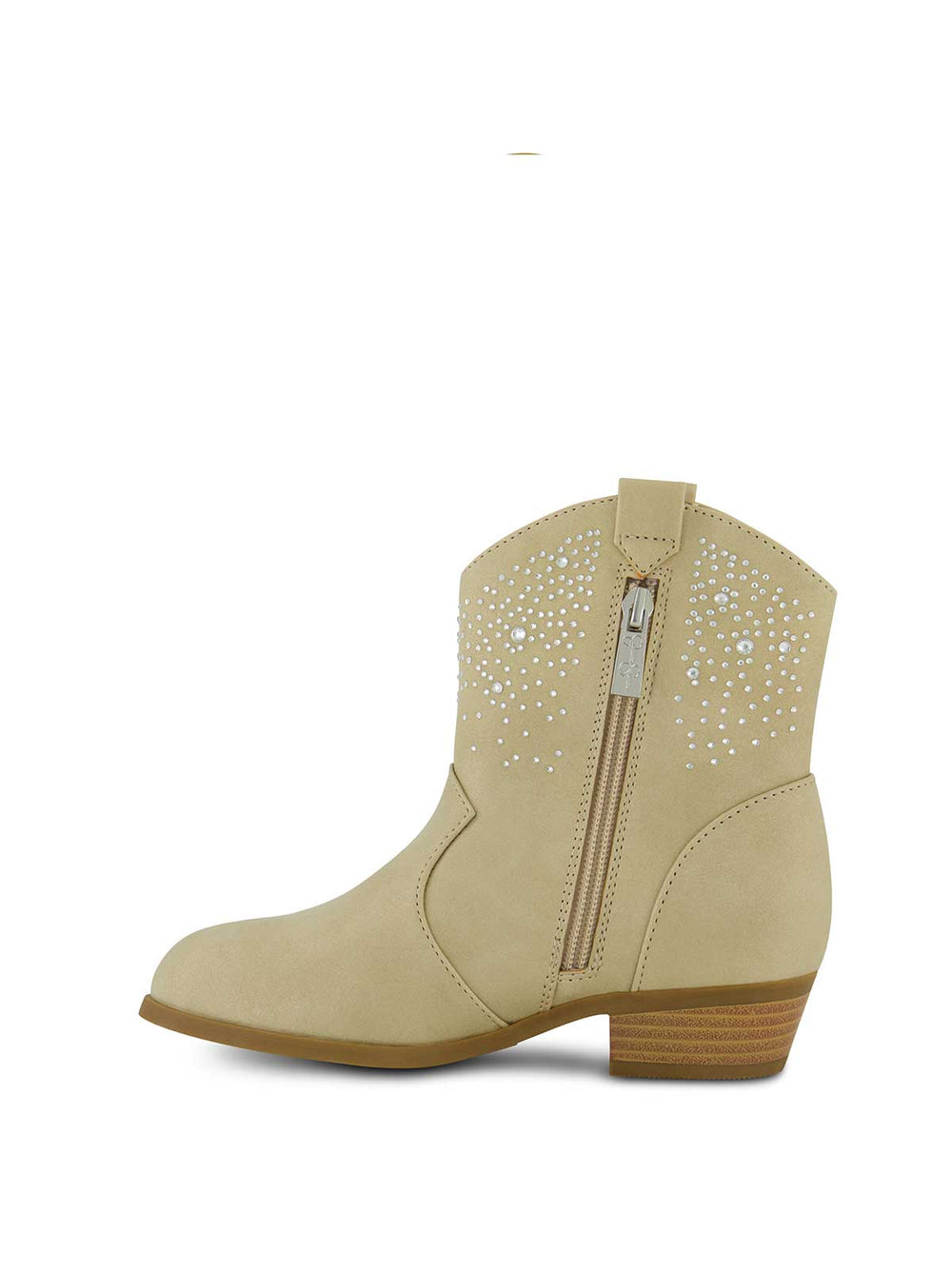 Women Little Girls' Layla Fade Western Bootie - Gold | Jessica Simpson