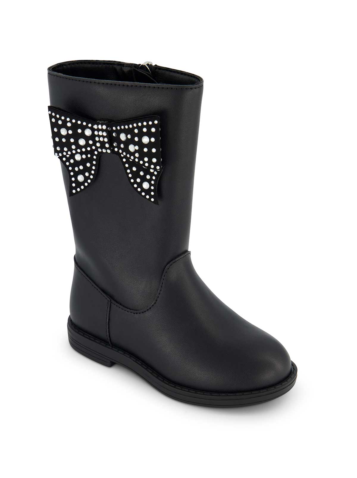 Women Toddler Evie Ribbon Boot - Black | Jessica Simpson