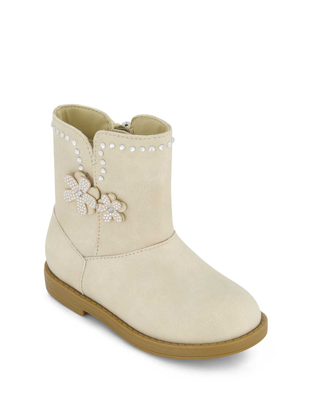 Women Toddler Evie Flower Boot - Cream | Jessica Simpson