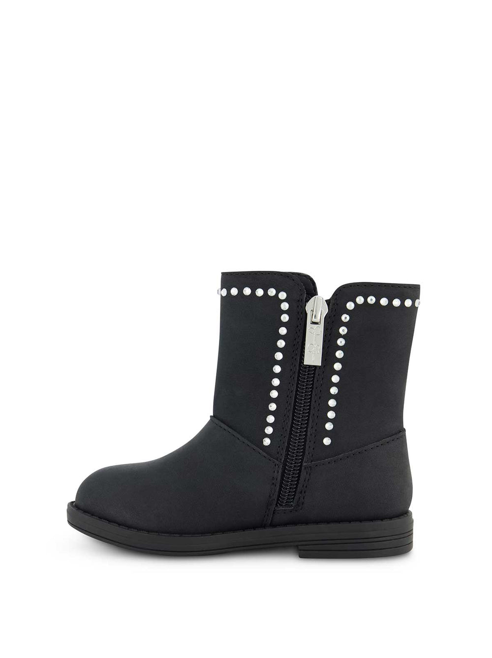 Women Toddler Evie Flower Boot - Black | Jessica Simpson