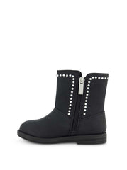 Women Toddler Evie Flower Boot - Black | Jessica Simpson