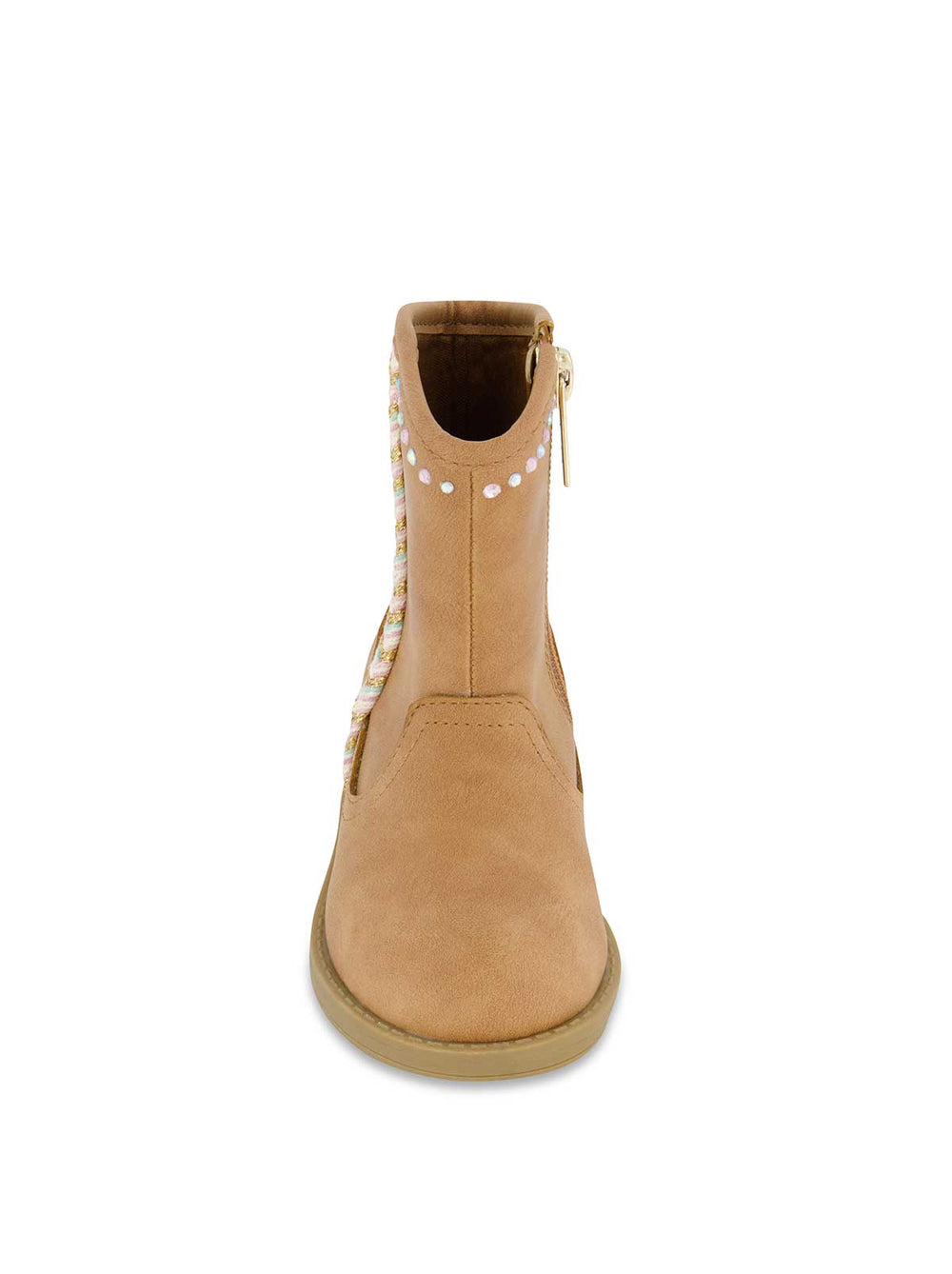 Women Toddler Layla Stripe Western Bootie - Cognac | Jessica Simpson
