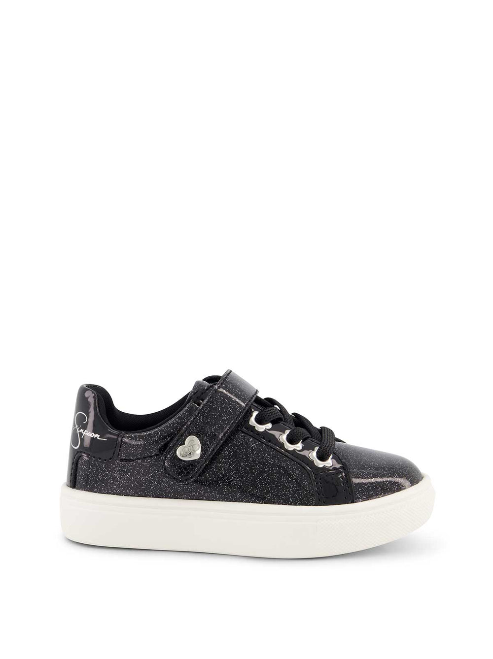 Women Toddler Gina Bijou Low Sneaker - Black | Jessica Simpson