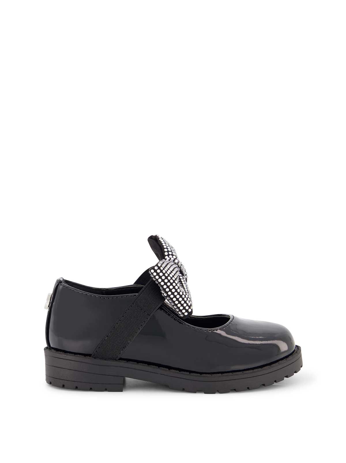 Women Toddler Aubrey Bow Flat - Black | Jessica Simpson