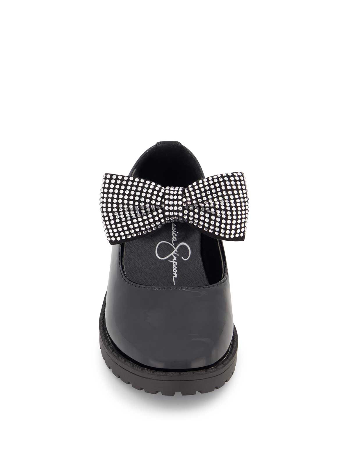 Women Toddler Aubrey Bow Flat - Black | Jessica Simpson