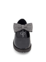Women Toddler Aubrey Bow Flat - Black | Jessica Simpson