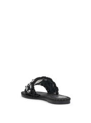 Women Brennara Flat Sandal - Black | Jessica Simpson