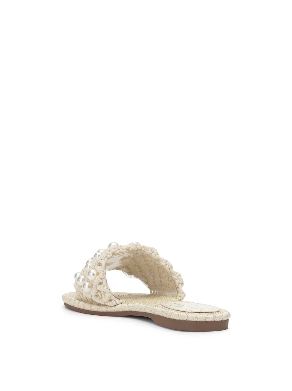 Women Brennara Flat Sandal - Cream | Jessica Simpson