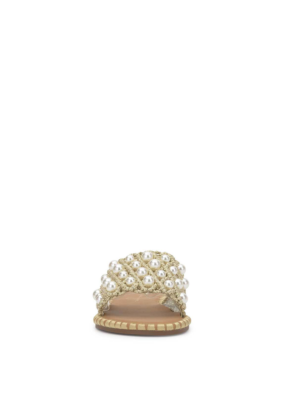 Women Brennara Flat Sandal - Soft Gold | Jessica Simpson