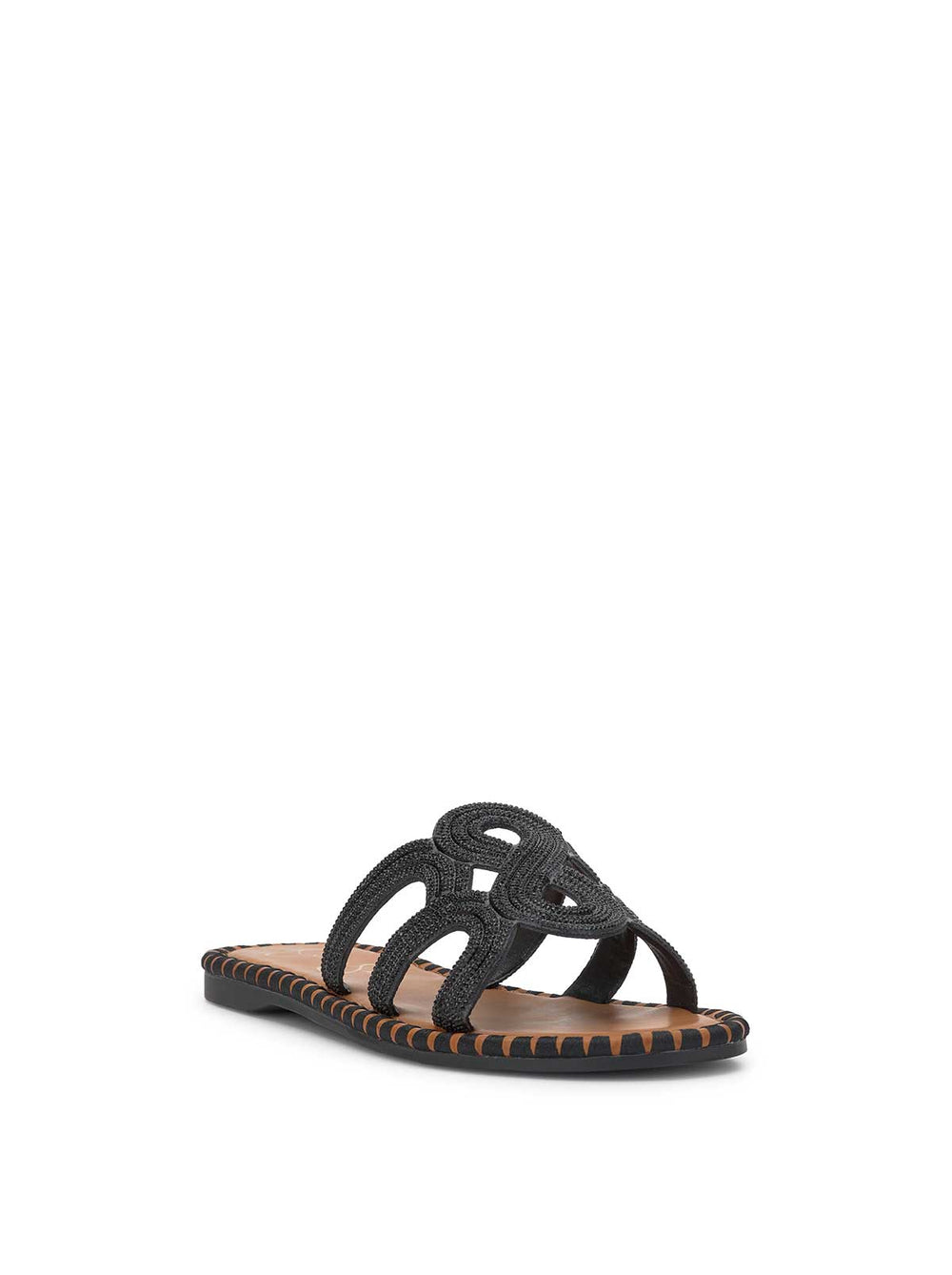 Women Bria Flat Sandal - Black | Jessica Simpson