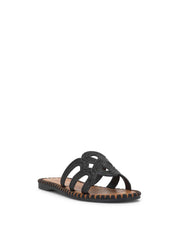 Women Bria Flat Sandal - Black | Jessica Simpson