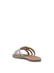Women Bria Flat Sandal - Silver | Jessica Simpson