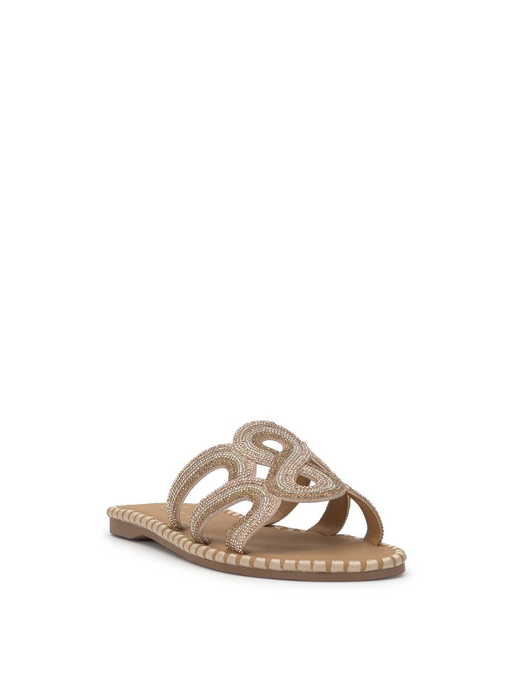 Women Bria Flat Sandal - Champagne | Jessica Simpson