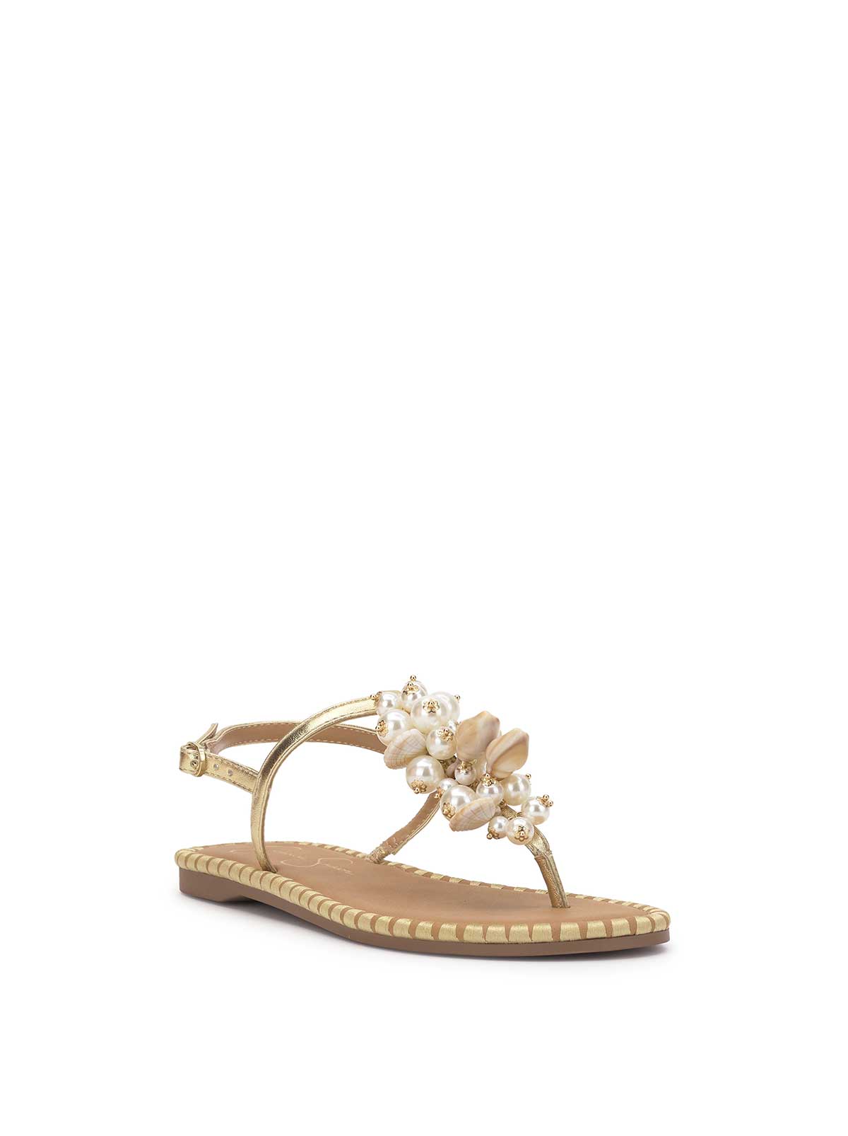 Women Bryelea Sandal - Gold | Jessica Simpson