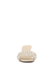 Women Cameleah Heeled Sandal - Cream | Jessica Simpson