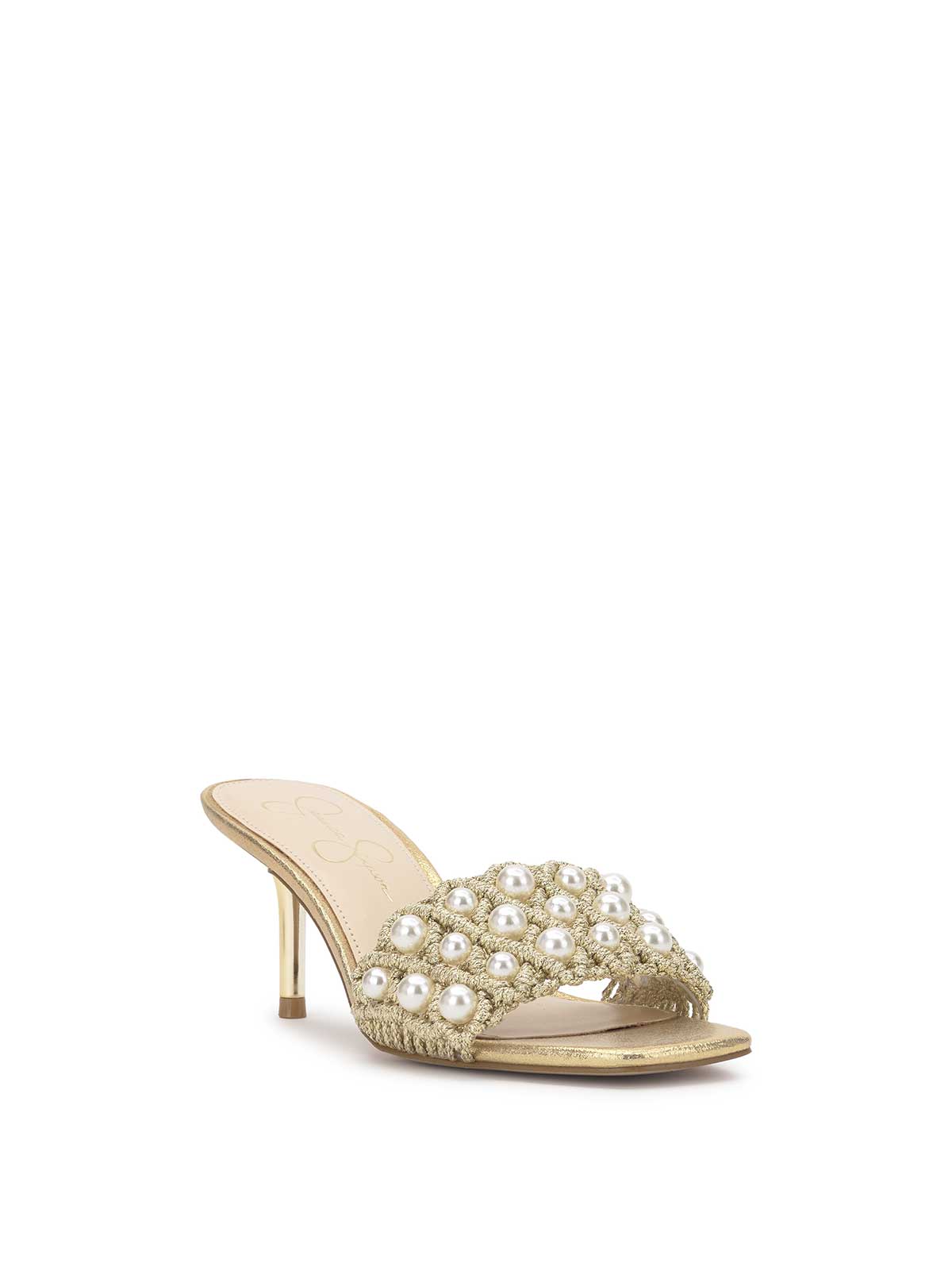 Women Cameleah Heeled Sandal - Soft Gold | Jessica Simpson